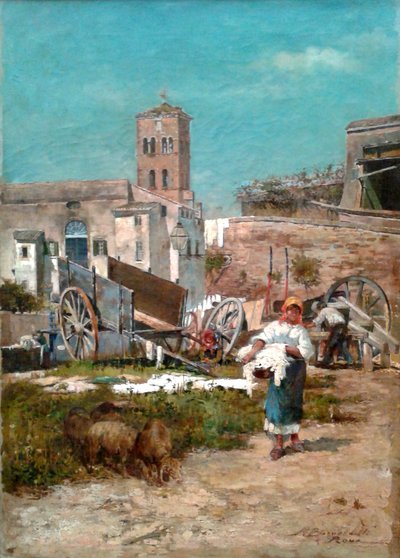 View of Rome by Henrique Bernardelli